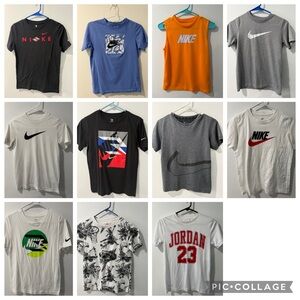 Nike Boy’s Medium & Large Short Sleeve Tees Assortment